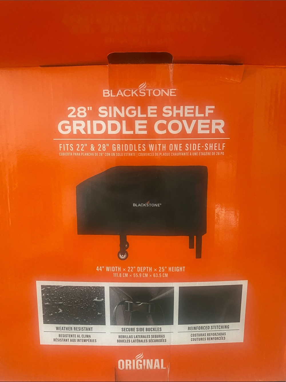 Blackstone Orange Griddle Cover